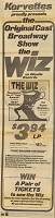 Original Cast Broadway Show of Wiz March 1992