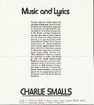 Music and Lyrics by Charles Smalls