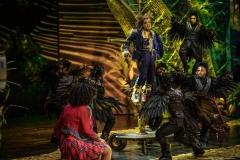 Shanice Williams as Dorothy and Elijah Kelley as Scarecrow